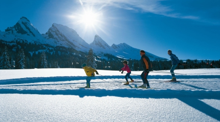 Wintersport Unterwasser